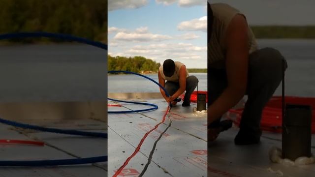 СКРЫТЫЙ и УТЕПЛЁННЫЙ Водопровод в Бане! Путь к Бане Мечты, Серия 10: Укладка водопроводных труб