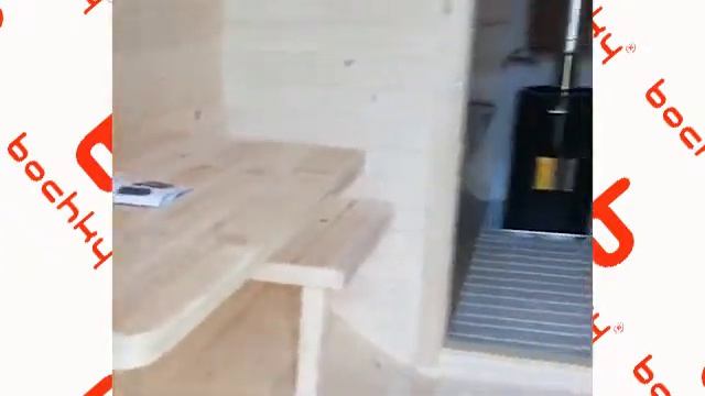 Баня бочка от bochky. Модель Мега 2 Бочка. смотреть онлайн