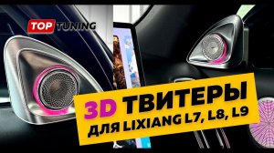 Тюнинг звука в Lixiang L7, L8, L9 – ВЧ динамики с 3D подсветкой