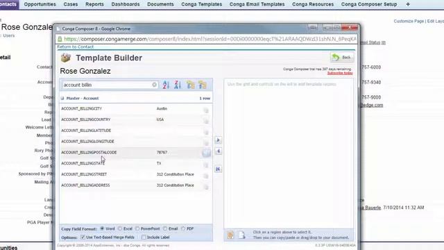 Conga Skills Session: Adding Text Based Merge Fields to Word Templates Release 8 смотреть онлайн