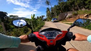 motorbike ride Koh Samui September 2021 Covid time #2