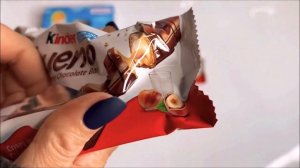 ASMR Opening candy | Kinder Bueno Chocolate Crispy Creamy Candy Bar