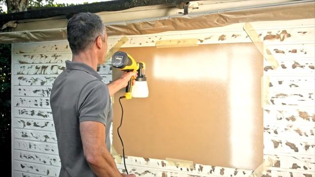 WAGNER W100 Wood and Metal DIY Paint Sprayer смотреть онлайн