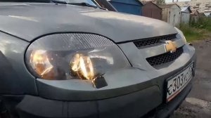 Омыватель фар на шевроле нива