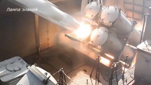 Стрельба корвета «Сообразительный» ракетами Х-35 «Уран».mp4