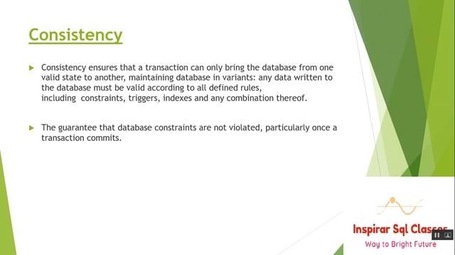 SQL II ACID Properties of RDBMS