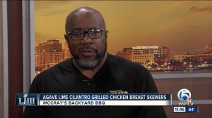 McCray's BBQ recipe for agave lime cilantro grilled chicken