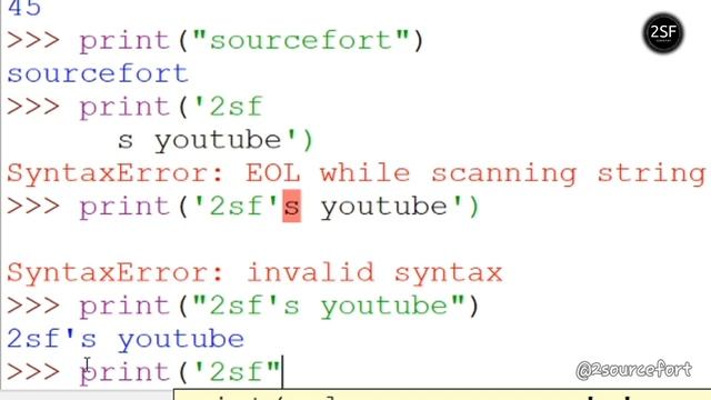 Python tamil | lesson 02 | String