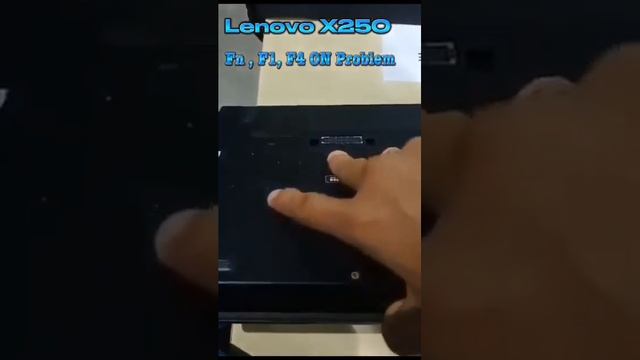 Fn F1 F4 Turn ON Lenovo X250 Problem смотреть онлайн