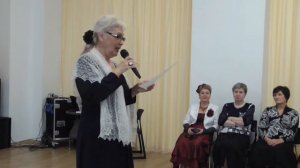 Алла Жданова читает стихи Марии Петровых