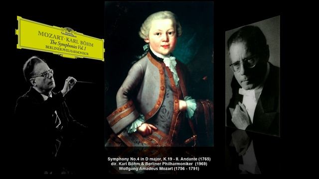 W.A. Mozart - Symphony No.4 in D-dur, K.19 (dir. Karl Böhm & Berliner Philharmoniker, 1959) .mp4