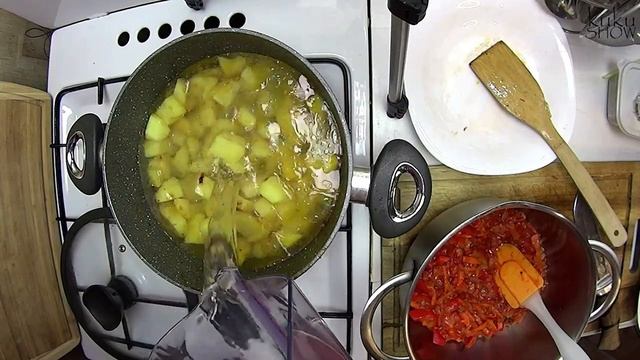 Лучшая ТушЁнАя КАРтошка!!! Рецепт для рыбаков охотников!!!