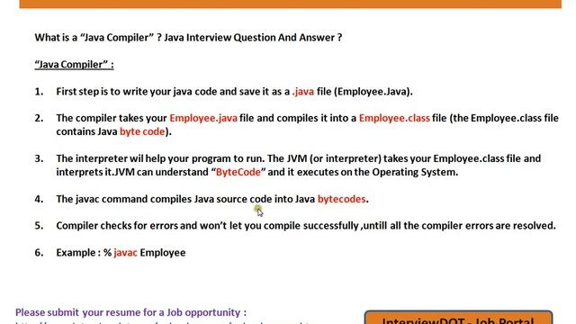 What is Java Compiler Java Code ByteCode
