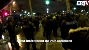 Manifestation de la LDJ contre Dieudonné à Paris Images d'ERTV