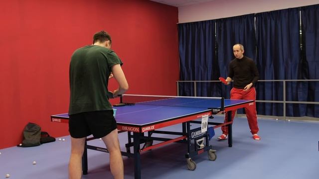 Учимся делать топс слева и банан в настольном теннисе смотреть онлайн