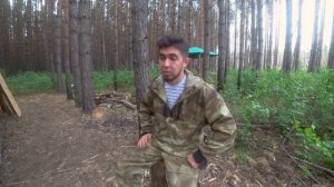 УШЕЛ ЖИТЬ В ЛЕС. ПРОВЕЛ НОЧЬ В ЛЕСНОЙ ХИЖИНЕ. ПЁСЕЛЬ НАШЕЛСЯ! УРА! ФИНСКАЯ СВЕЧА.