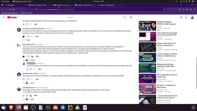 Errores al instalar Odoo 16 en Ubuntu y Debian? смотреть онлайн