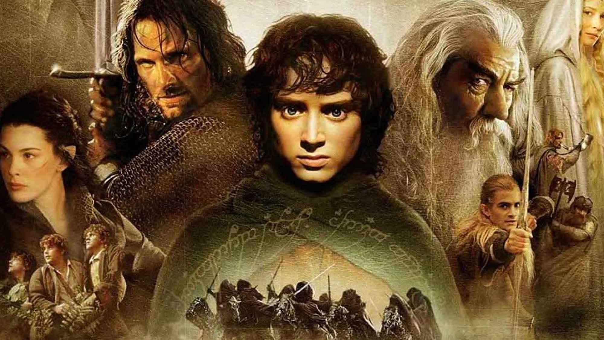 The Lord of the Rings: the Fellowship of the Ring poster