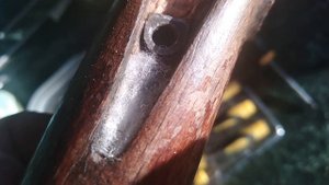 ТОЗ 34, устранение вертикального шата приклада, ружью 30 лет. Практический совет.