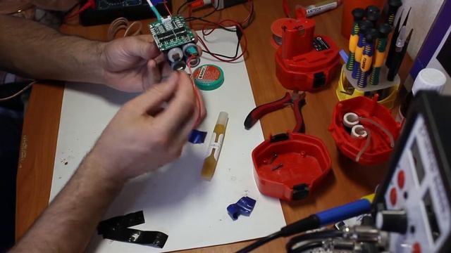 Переделка на литий Шурика Калибр, клон Макиты