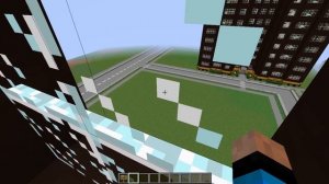 Простой высотный дом в Майнкрафте. Строим современный город Minecraft