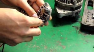 Ремонт генератора ЗАЗ Chance/ Daewoo Lanos/ Chevrolet Lanos. Замена диодного моста. [GWS161]