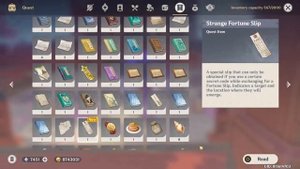 Gendou Ringo Quest Day 2 | Strange Fortune Slip | Genshin Impact 2.4