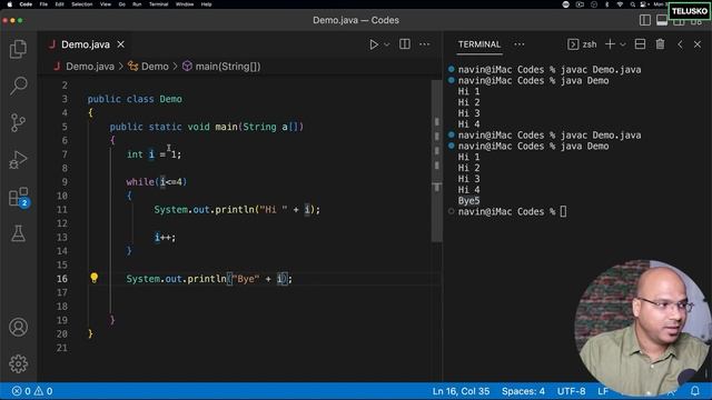 #17 While Loop in Java