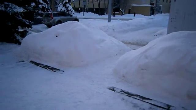 Ульяновск. Зима 2016. Снег скрипит под ногами. 17.02.2016 смотреть онлайн