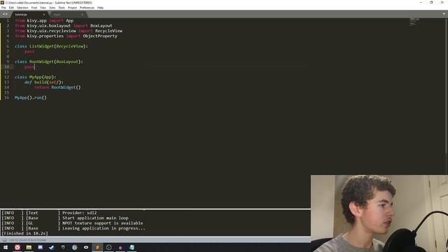 Kivy Project For Beginners - Let's Make a Full App From Scratch! смотреть онлайн