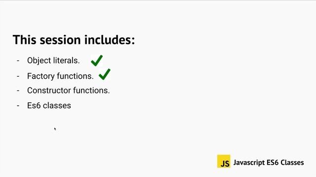Learn ways to create static and reusable objects in javascript.