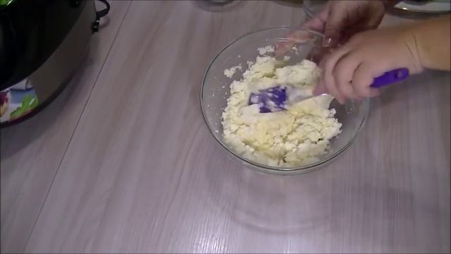 Творожники  (ленивые вареники) на пару