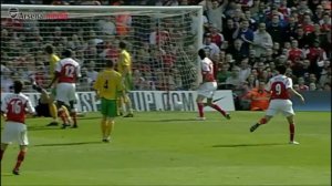 Arsenal's best... Norwich goals