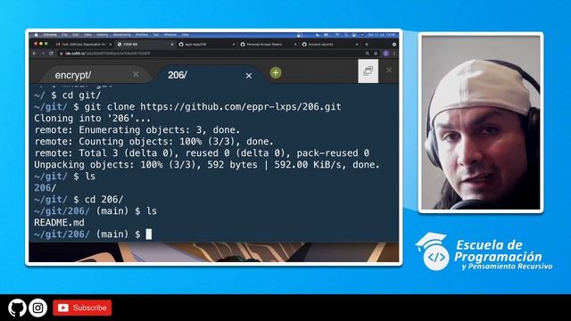 GITHUB PERSONAL ACCESS TOKENS | EPPR CLASE 206 | ¿Cómo autenticarse de forma segura en Github? смотреть онлайн