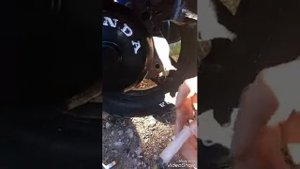 Замена масла в редукторе на хонде такт,
дио