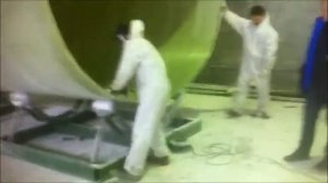 АльфаДиск СТРОНГ. Обдирка стеклопластика.