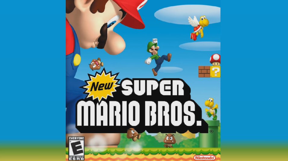 Фоновая музыка - "New Super Mario Bros - Overworld Theme"