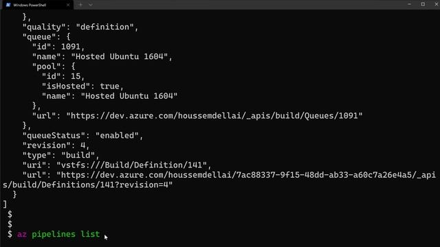 Azure DevOps CLI смотреть онлайн