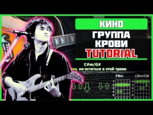 Кино - Группа крови | Разбор песни на гитаре +СОЛО