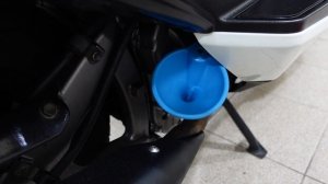 Замена моторного масла и воздушного фильтра Suzuki Skywave/Burgman 400 k7, 2007-2016