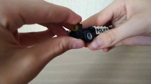 КАК СДЕЛАТЬ ПОЛИЦЕЙСКУЮ МАШИНУ ИЗ ЛЕГО
