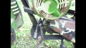 Обзор самодельного мотоцикла с мотоблочным двигателем.