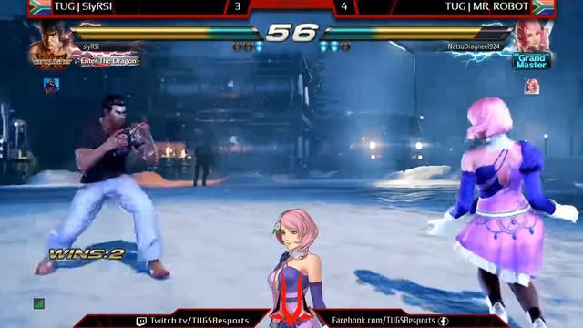 TEKKEN 7 Online - TUG | SlyRSI (Law) vs MR. ROBOT (Alisa) | FT10 смотреть онлайн