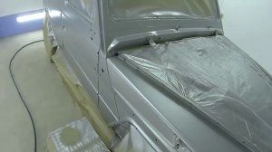 Покраска Гелика в камере.Краскопульты ANi Black и ANi F160?.(часть 3)