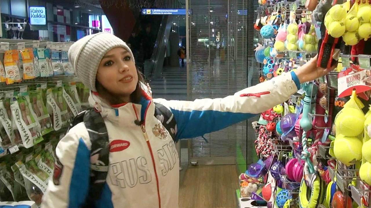 Алина Загитова выступила на этапе Гран-при по фигурному катанию в Москве