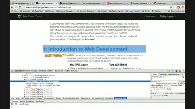 Pair Programming - Odin Project - Course Completion Indicator смотреть онлайн