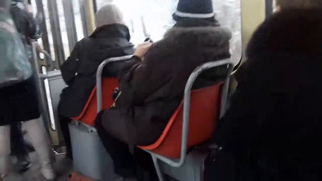 Поездка в трамвае 22 02 2017 смотреть онлайн