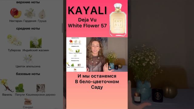 Белоцветочный прекрасный аромат на каждый день 🌸 #kayali #парфюмерия #обзордухов #парфюмерныйблогер