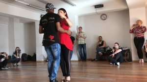 Kizomba spins, L'ANGE NOIR & ELODIE, Saint-Petersburg, Sweet afro weekend, 2017