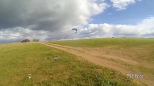 Как запустить одному кайт в сильный порывистый ветер  рванину